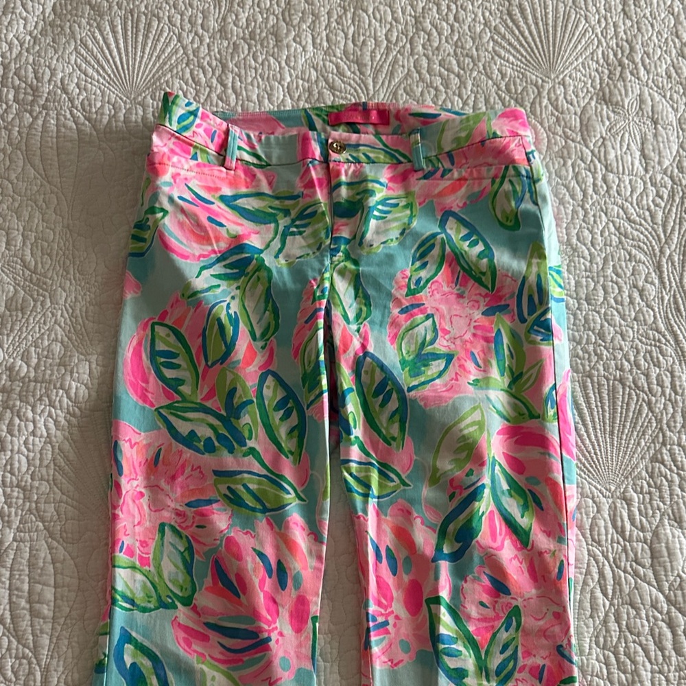 Lilly Pulitzer Multicolor Floral Pants